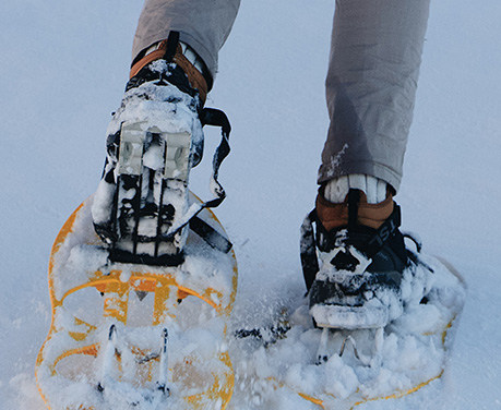 Winter Activity Laurentians_Snowshoeing