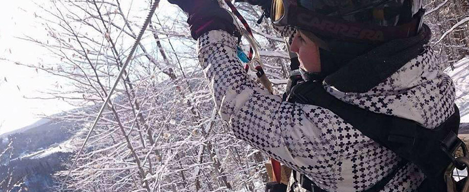 Winter Activity Laurentians_Ziplining