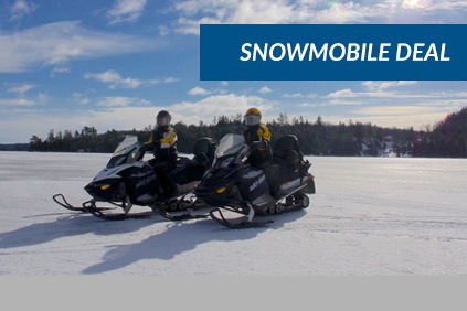 Snowmobile + Hotel Package