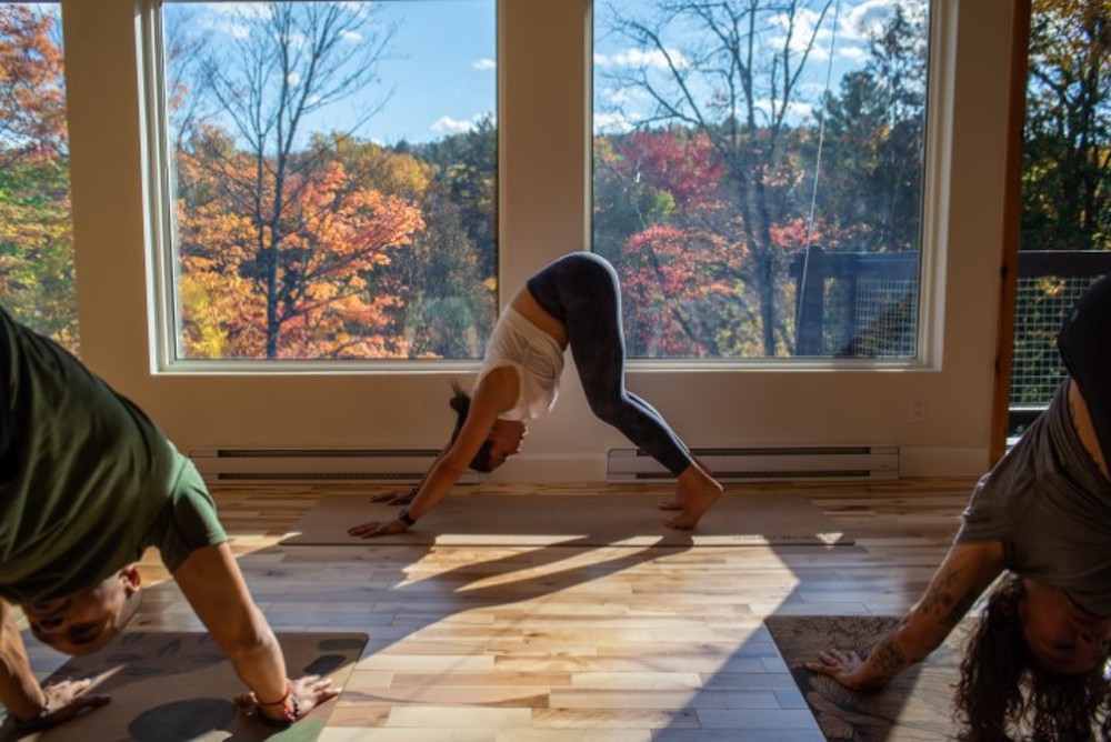 salle pour retraite de yoga